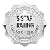 5 Star rating Google